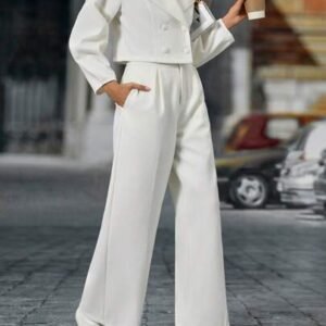 Margaret Women’s Coat & Pants Suit Set