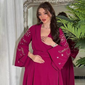 Women’s Muslim Long Maxi Party Dress