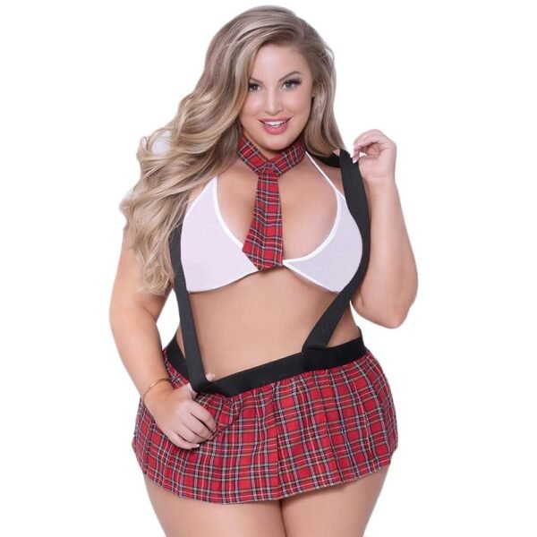 Plus Size Sexy Uniform Lingerie Set