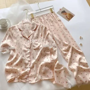 3-Piece Women's Sleepwear Set – Soft & Stylish