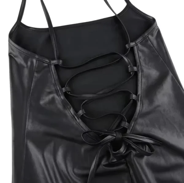 Suspender Mid-Length Summer Party Dress - Image 2