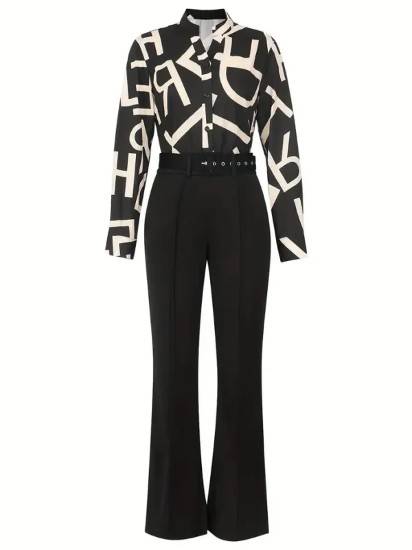 Floral Print 2-Piece Casual Set for Women - Image 2