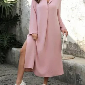 Women’s Long Shirt Maxi Dress